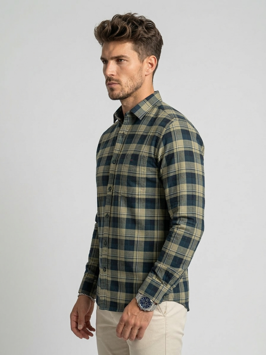 Evergreen Heritage Plaid Oxford Shirt