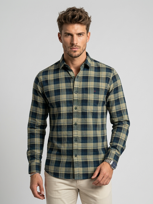 Evergreen Heritage Plaid Oxford Shirt