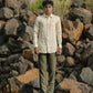 Light Yellow Pure Linen Solid Shirt