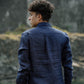 Dark Indigo Pure Linen Solid Shirt