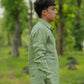 Light Pistachio Pure Linen Solid Shirt