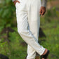 Stark White Pure Linen Trouser