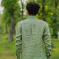 Light Pistachio Pure Linen Solid Shirt