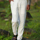 Stark White Pure Linen Trouser