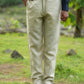 Dark Pastel Green Pure Linen Trouser