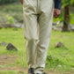 Dark Pastel Green Pure Linen Trouser