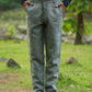 Dark Grey Pure Linen Trouser