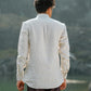 Light Beige Pure Linen Solid Shirt
