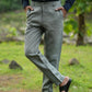 Dark Grey Pure Linen Trouser