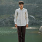Light Beige Pure Linen Solid Shirt