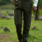 Forest Green Pure Linen Trouser