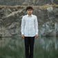 Warm White Pure Linen Solid Shirt