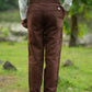 Light Brown Pure Linen Trouser