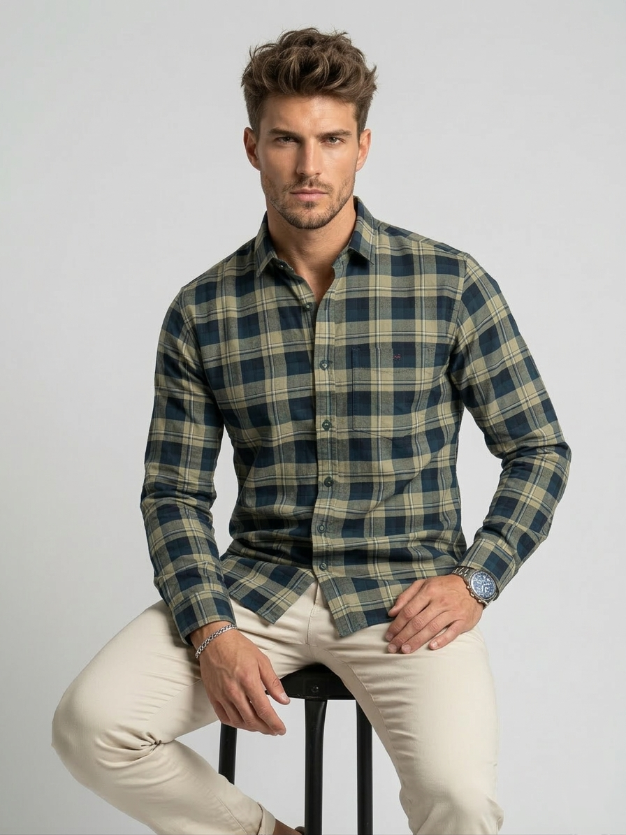 Evergreen Heritage Plaid Oxford Shirt